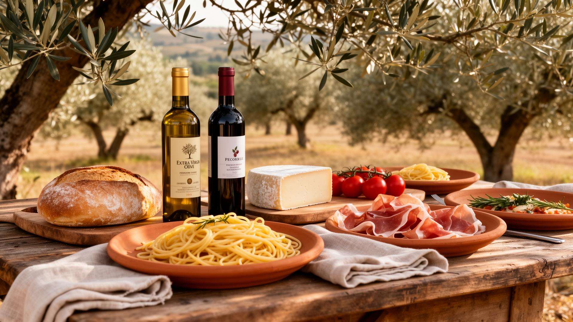 Cena sotto gli ulivi